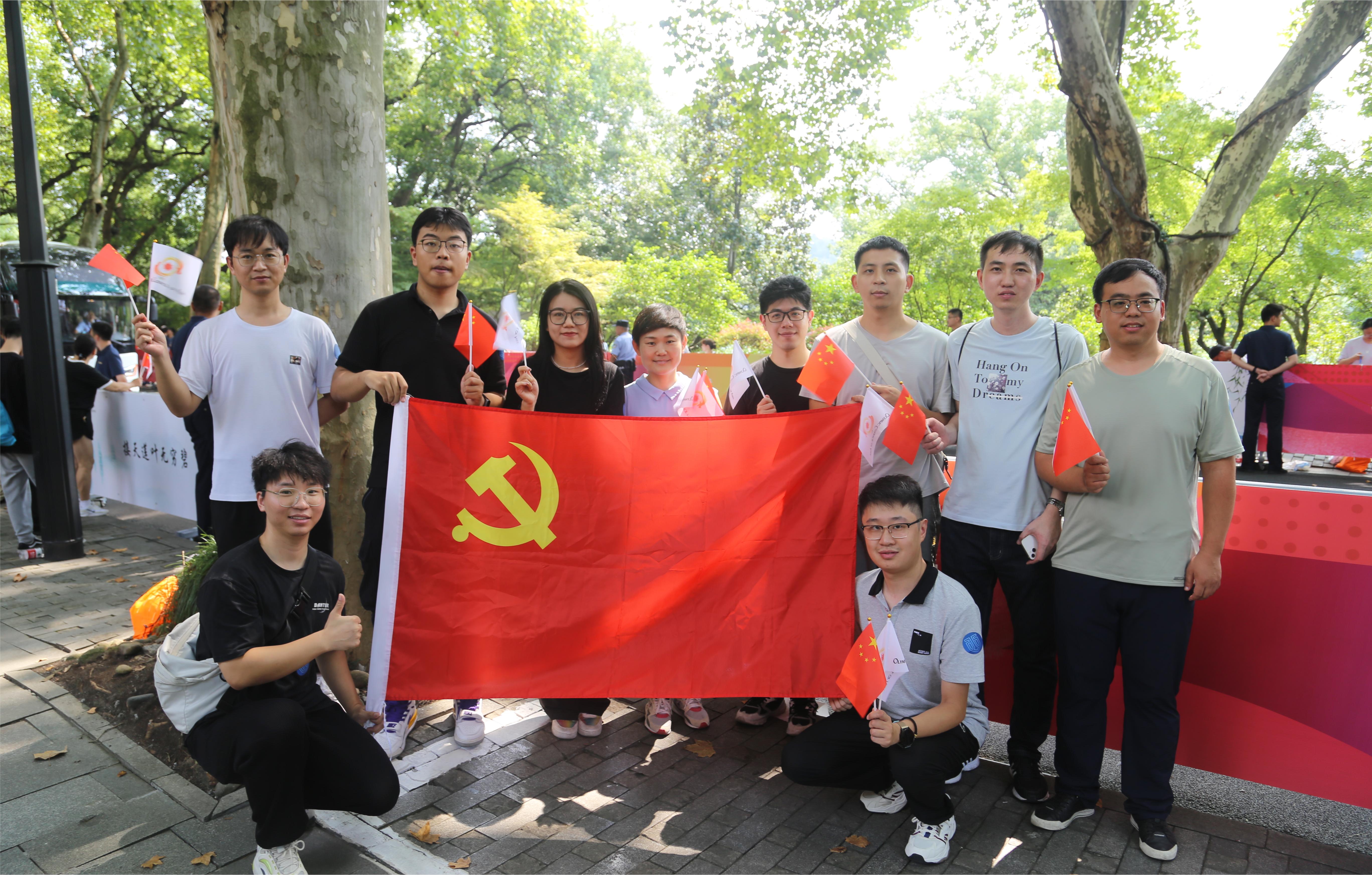 党建引领，薪火相传，江南党委为亚运护航加油